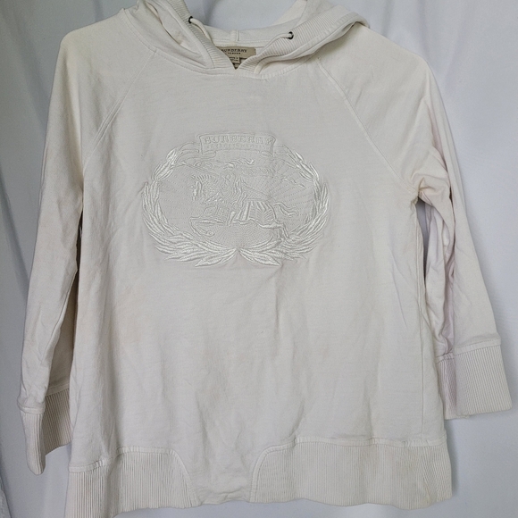 Burberry Cream Hoodie - Picture 2 of 5